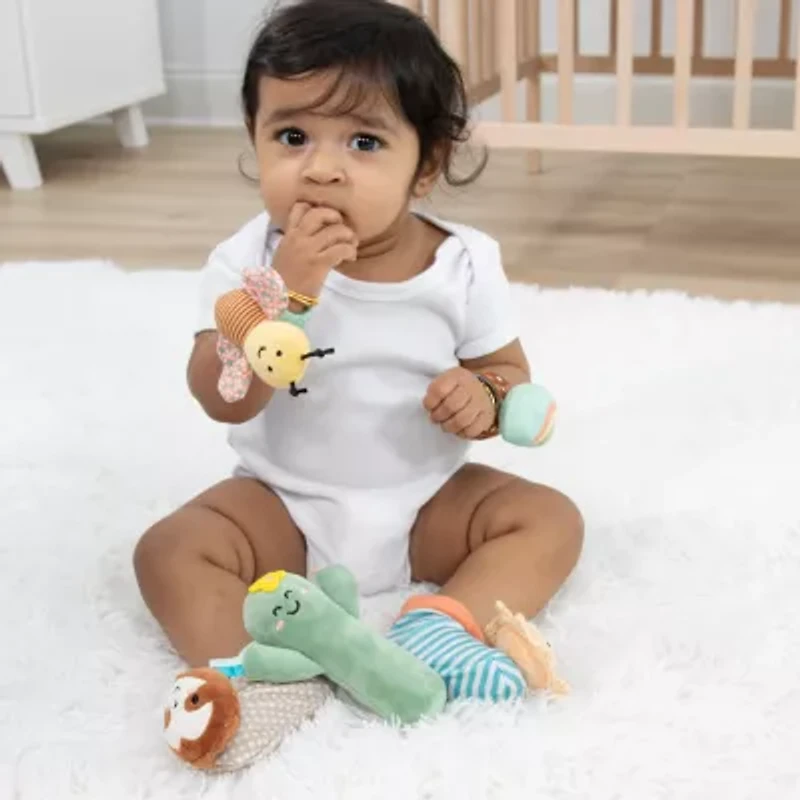 The Peanutshell Wrist And Sock Rattles