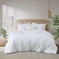 Stratford Park Alluya Geometric Easy Care Comforter Set