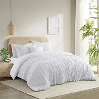 Stratford Park Alluya Geometric Easy Care Comforter Set