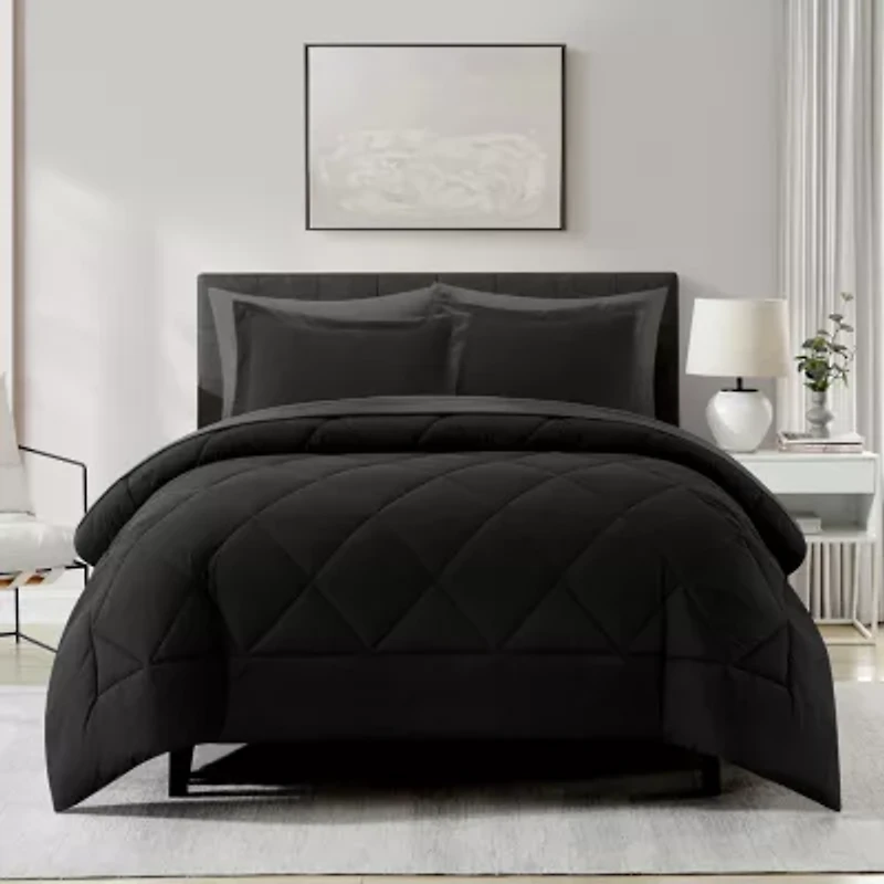 Stratford Park Aniya Geometric Comforter Set Easy Care