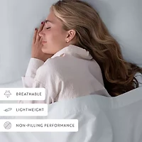 Casual Comfort 100% Cotton Percale Ultra-Soft 4 Piece Sheet Set