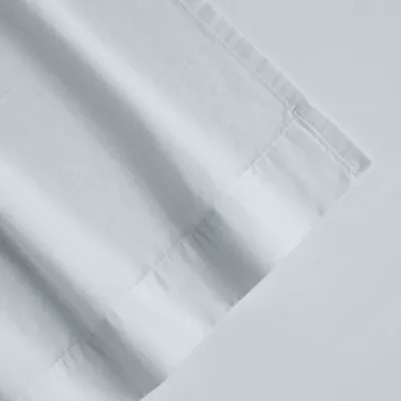 Casual Comfort 100% Cotton Percale Ultra-Soft 4 Piece Sheet Set