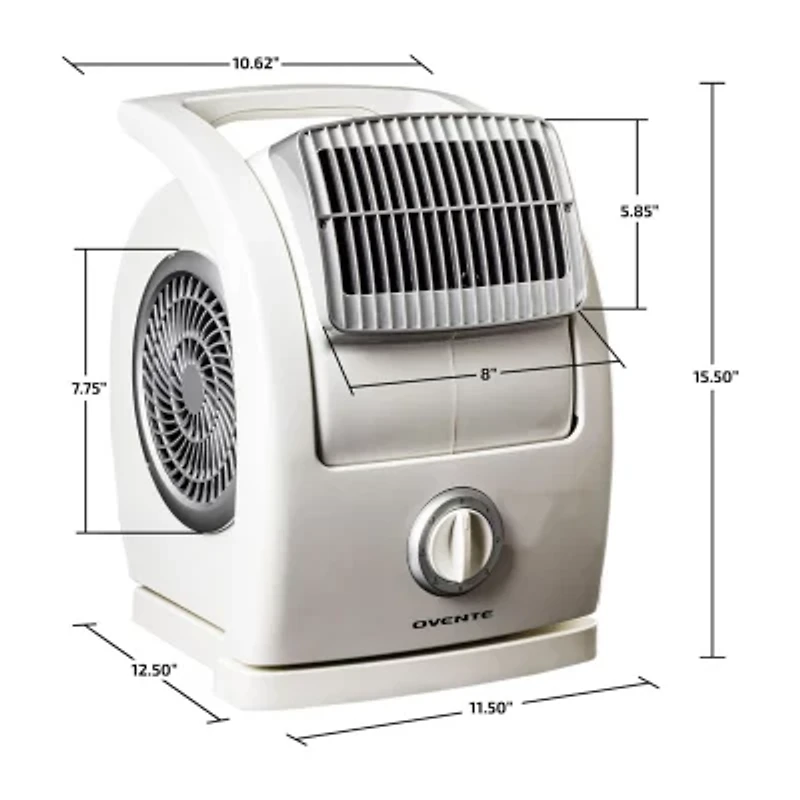 Ovente Cool Breeze Pivoting Fan