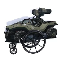 Little & Big Kid Unisex Infinite Warthog Adaptive Wheelchair Cover Halo Costume