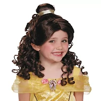 Little & Big Kid Girls Beauty and the Beast Princess Wig Costume Accessory