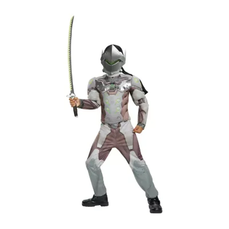 Little & Big Kid Boys Genji Classic Muscle Overwatch Costume