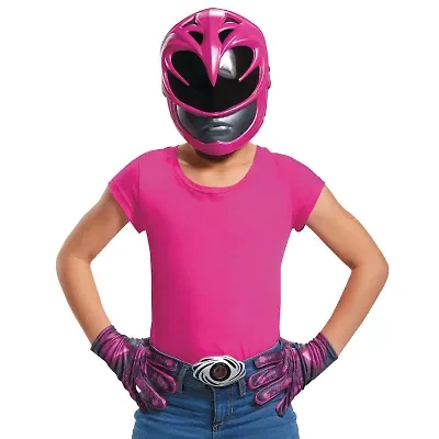 Little & Big Kid Girls Power Rangers Power Rangers Pink Kit Costume Accessory