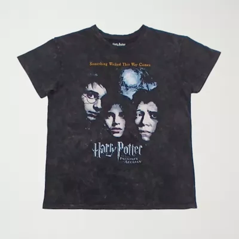 Harry Potter Oversized Tee Womens Juniors Crew Neck Short Sleeve Graphic T-Shirt