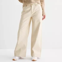 a.n.a Womens Tall High Rise Wide Leg Jean