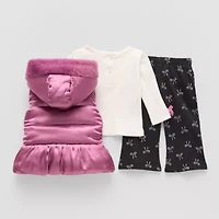 Little Lass Baby Girls 3-pc. Legging Set