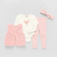 Btween Baby Girls 4-pc. Legging Set