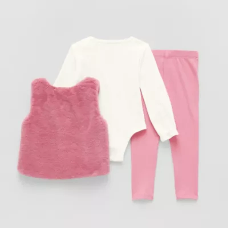 Btween Baby Girls 3-pc. Legging Set