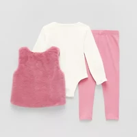 Btween Baby Girls 3-pc. Legging Set
