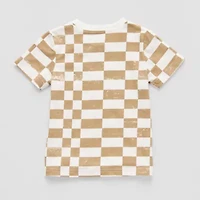 Okie Dokie Toddler & Little Boys Crew Neck Short Sleeve Regular Fit Graphic T-Shirt