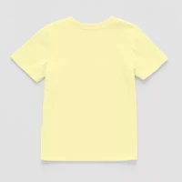 Okie Dokie Toddler & Little Boys Crew Neck Short Sleeve Regular Fit Graphic T-Shirt