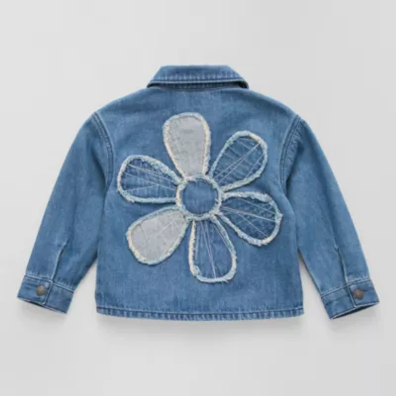 Okie Dokie Toddler & Little Girls Denim Lightweight Jacket
