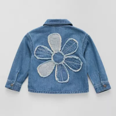 Okie Dokie Toddler & Little Girls Denim Lightweight Jacket