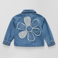 Okie Dokie Toddler & Little Girls Denim Lightweight Jacket