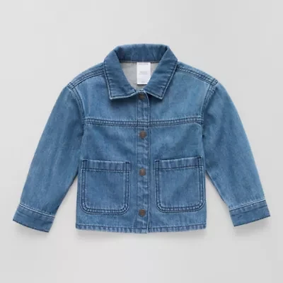 Okie Dokie Toddler & Little Girls Denim Lightweight Jacket