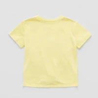 Okie Dokie Toddler & Little Girls Round Neck Short Sleeve T-Shirt