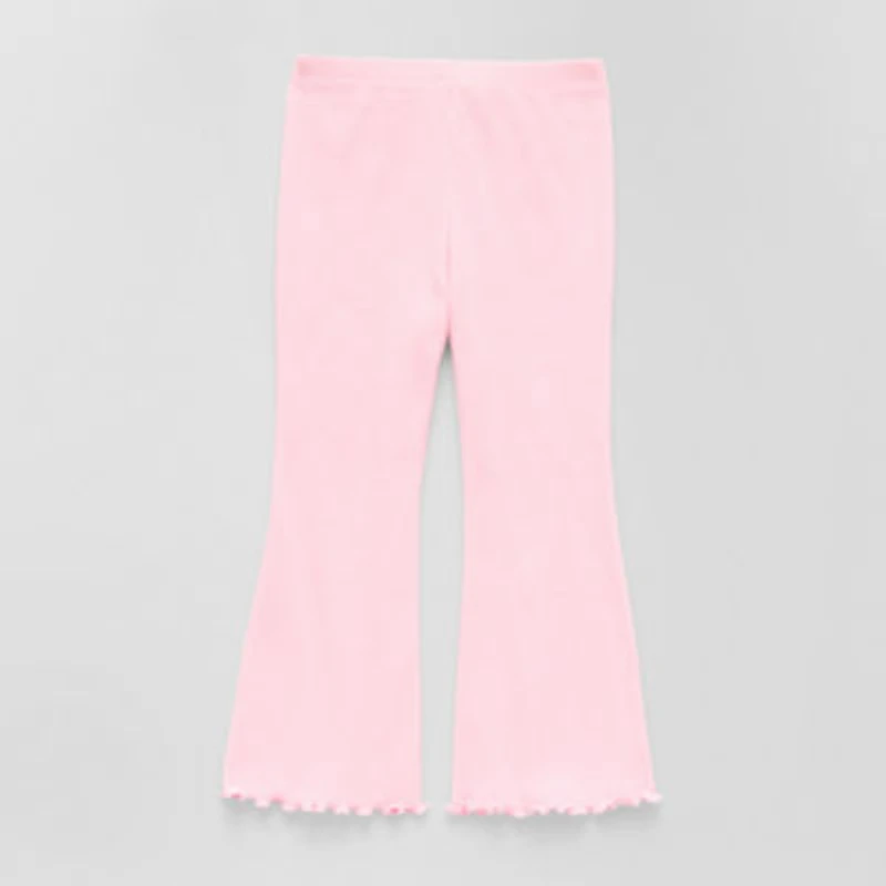 Okie Dokie Toddler & Little Girls Flare Full Length Leggings