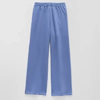 Thereabouts Pintuck Little & Big Kid Girls Wide Leg Regular Fit Fleece Pull-On Pant