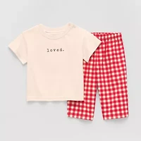 Grayson Little Baby Girls Snoopy 2-pc. Pant Set