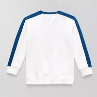 Xersion Usa Little & Big Kid Girls Crew Neck Long Sleeve Tunic Top