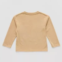 Toddler Boys Crew Neck Long Sleeve Regular Fit Toy Story Graphic T-Shirt
