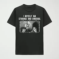Mens Crew Neck Short Sleeve Regular Fit Beetlejuice Graphic T-Shirt