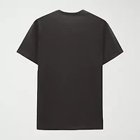 Mens Crew Neck Short Sleeve Regular Fit Graphic T-Shirt
