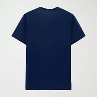 Mens Crew Neck Short Sleeve Regular Fit Peanuts Graphic T-Shirt