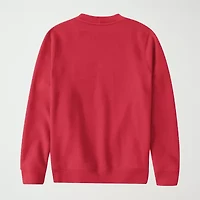 Mens Crew Neck Long Sleeve Grinch Sweatshirt