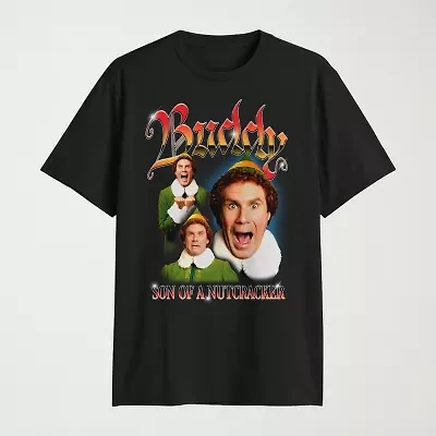 Mens Crew Neck Short Sleeve Regular Fit Graphic T-Shirt