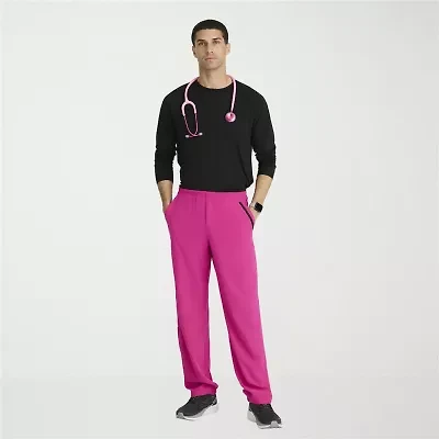 Barco One 0217 Amplify 7-Pocket Zip-Fly Mens Stretch Fabric Moisture Wicking Scrub Pant