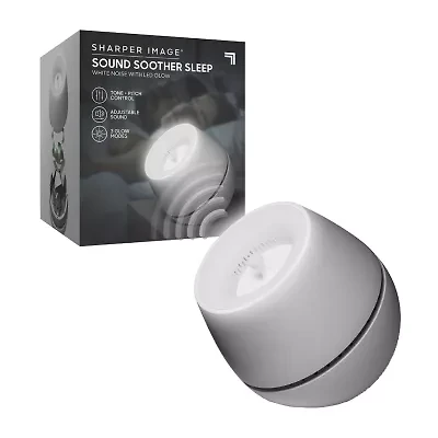 Sharper Image® Sound Soother Wind, White Noise Machine With LED Glow