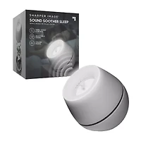 Sharper Image® Sound Soother Wind, White Noise Machine With LED Glow