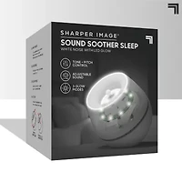 Sharper Image® Sound Soother Wind, White Noise Machine With LED Glow