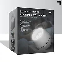Sharper Image® Sound Soother Wind, White Noise Machine With LED Glow