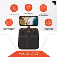 Sharper Image® 10" Mach X Video Drone with Streaming Camera