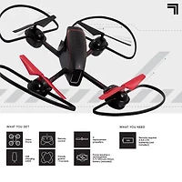 Sharper Image® 10" Mach X Video Drone with Streaming Camera