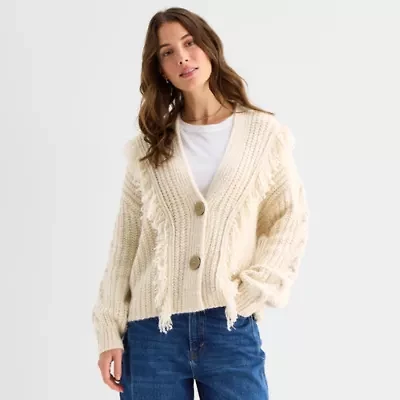 a.n.a Womens V Neck Long Sleeve Pullover Sweater