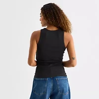 a.n.a Womens High Neck Sleeveless Tank Top