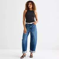 a.n.a Womens High Neck Sleeveless Tank Top