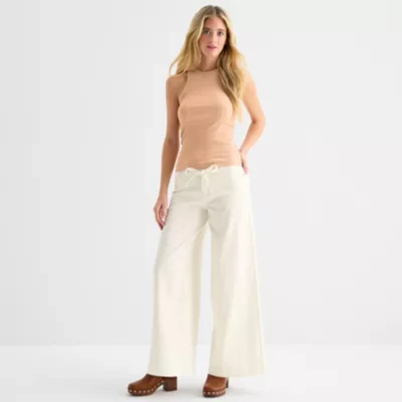 a.n.a Womens High Neck Sleeveless Tank Top