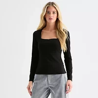 a.n.a Womens Long Sleeve T-Shirt