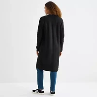 a.n.a Womens Long Sleeve Open Front Cardigan