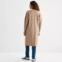 a.n.a Womens Long Sleeve Open Front Cardigan