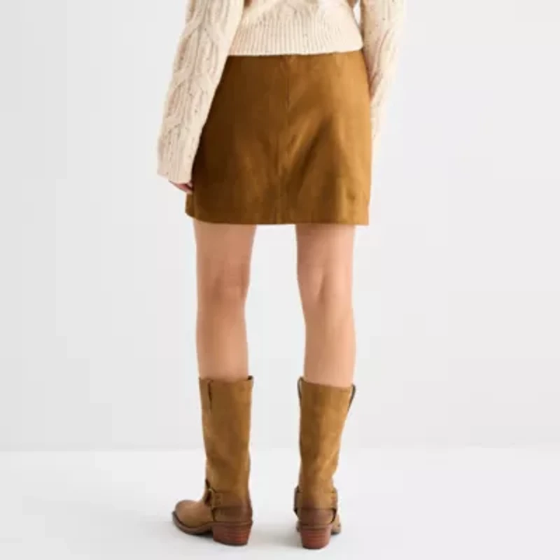 a.n.a Womens High Rise Pencil Skirt