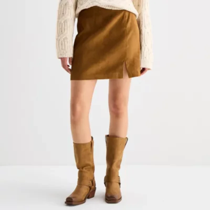 a.n.a Womens High Rise Pencil Skirt